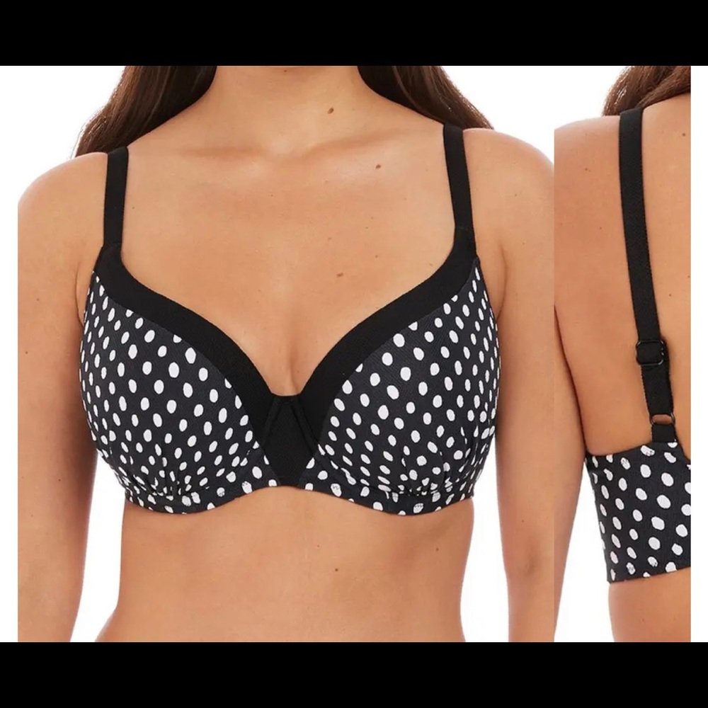 Santa Monica Underwire Molded Bikini Top SZ 30G